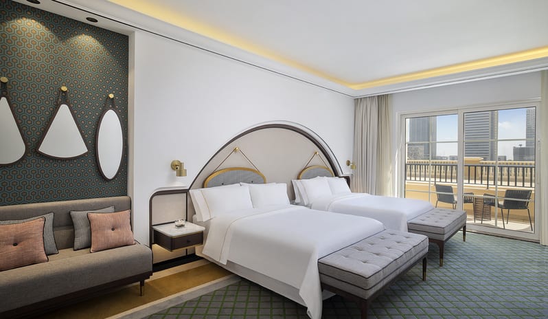 Westin Dubai Mina Seyahi Beach Resort & Marina_Deluxe Skyline_Bedroom Twin